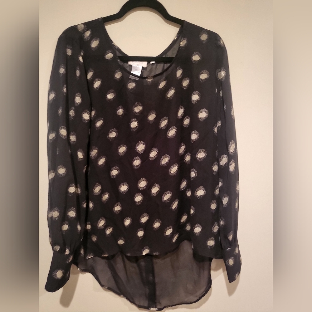 Soulmates black top, sz XL